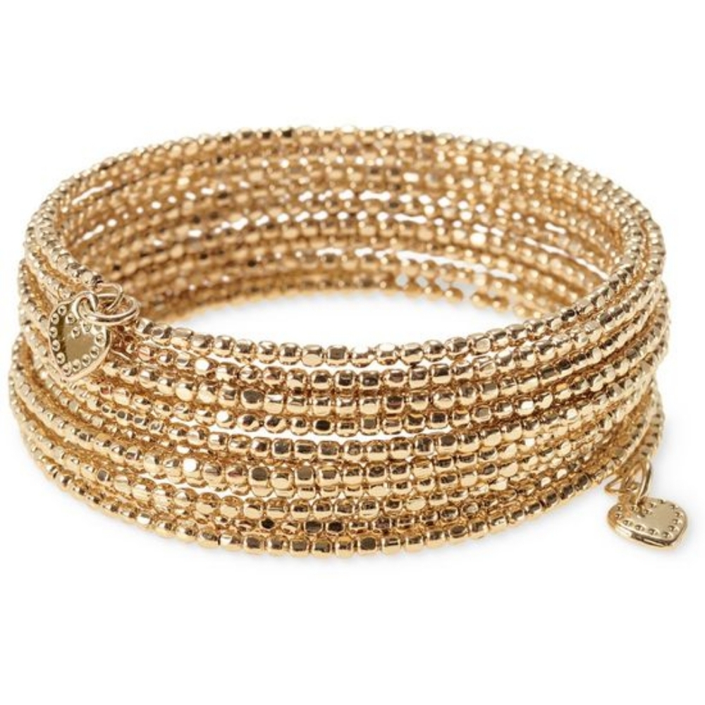 New Stella & Dot Bardot Spiral Bangle Bracelet